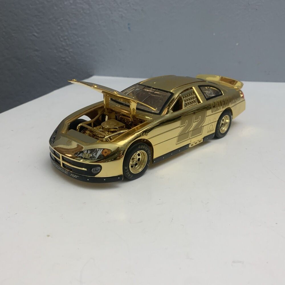 2001 Racing Champions #22 Ward Burton Gold Die Cast Series Dodge RT Nascar Races